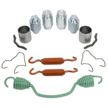 Freightliner International front brake spring repair kit showing return springs and retaining hardware.