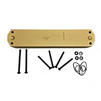 Cummins ISX oil cooler kit