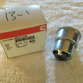 Cummins N14 thermostat oil...