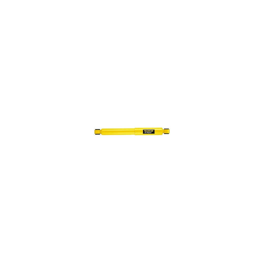 Heavy-duty rear shock absorber with mounting hardware for International trucks.