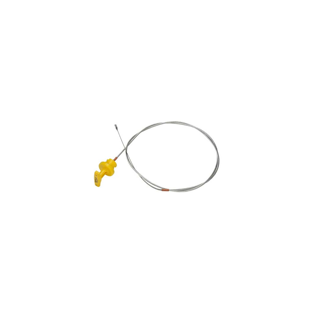 Freightliner Argosy CAT C12/C15 engine oil dipstick with measurement markings.