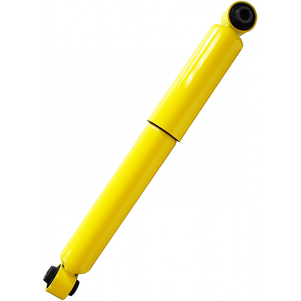 Freightliner Argosy front shock absorber with mounting hardware.