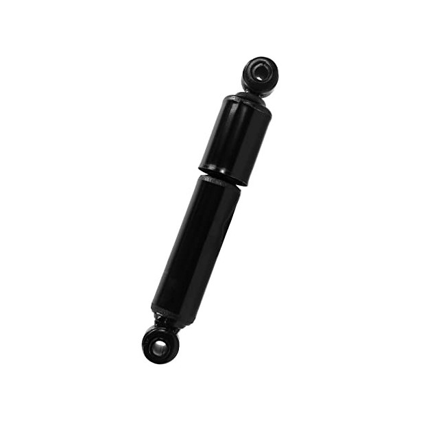 Heavy-duty cab shock absorber with loop mounts and metal housing for Freightliner trucks. Heavy-duty cab shock absorber with loop mounts and metal housing for Freightliner trucks.