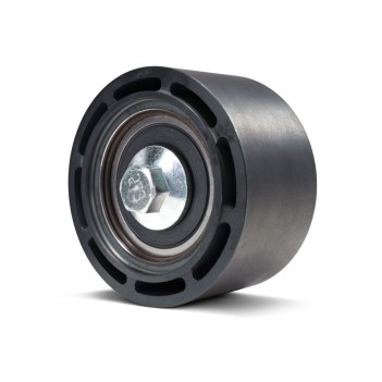 V-ribbed belt idler pulley for Scania DC13 G460 trucks, ensuring smooth belt operation.
