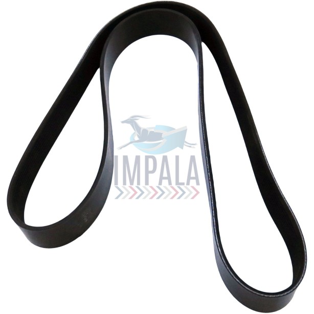 V-ribbed fan belt for Cummins N14 engines in ERF trucks, designed for reliable cooling system performance.