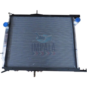 Radiator unit for Nissan UD Quester trucks.