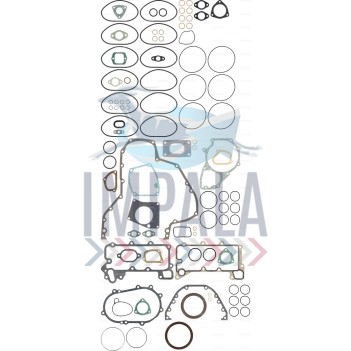Mercedes OM457 Lower Gasket...