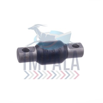 50.8mm heavy-duty torque rod suspension bush showing vulcanized rubber bonded to inner and outer metal sleeves