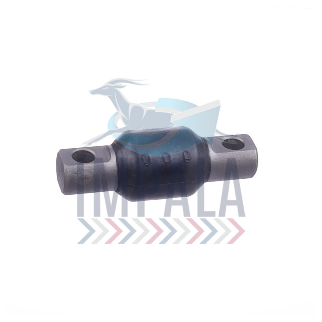 50.8mm heavy-duty torque rod suspension bush showing vulcanized rubber bonded to inner and outer metal sleeves
