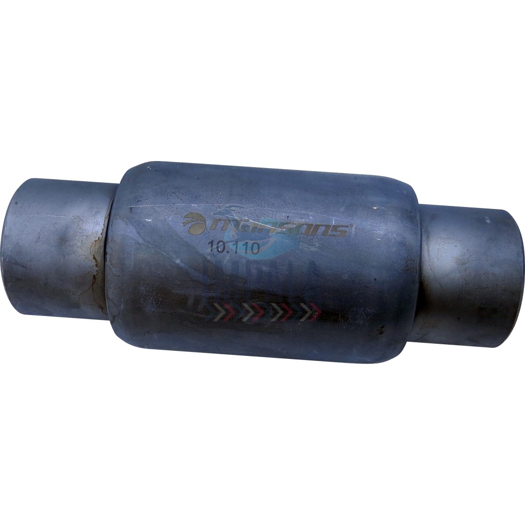 International truck center walking beam bush showing vulcanized rubber bonded between inner and outer steel sleeves.