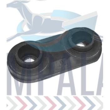 Freightliner Argosy upper engine mount kit showing rubber isolator with steel mounting plates.