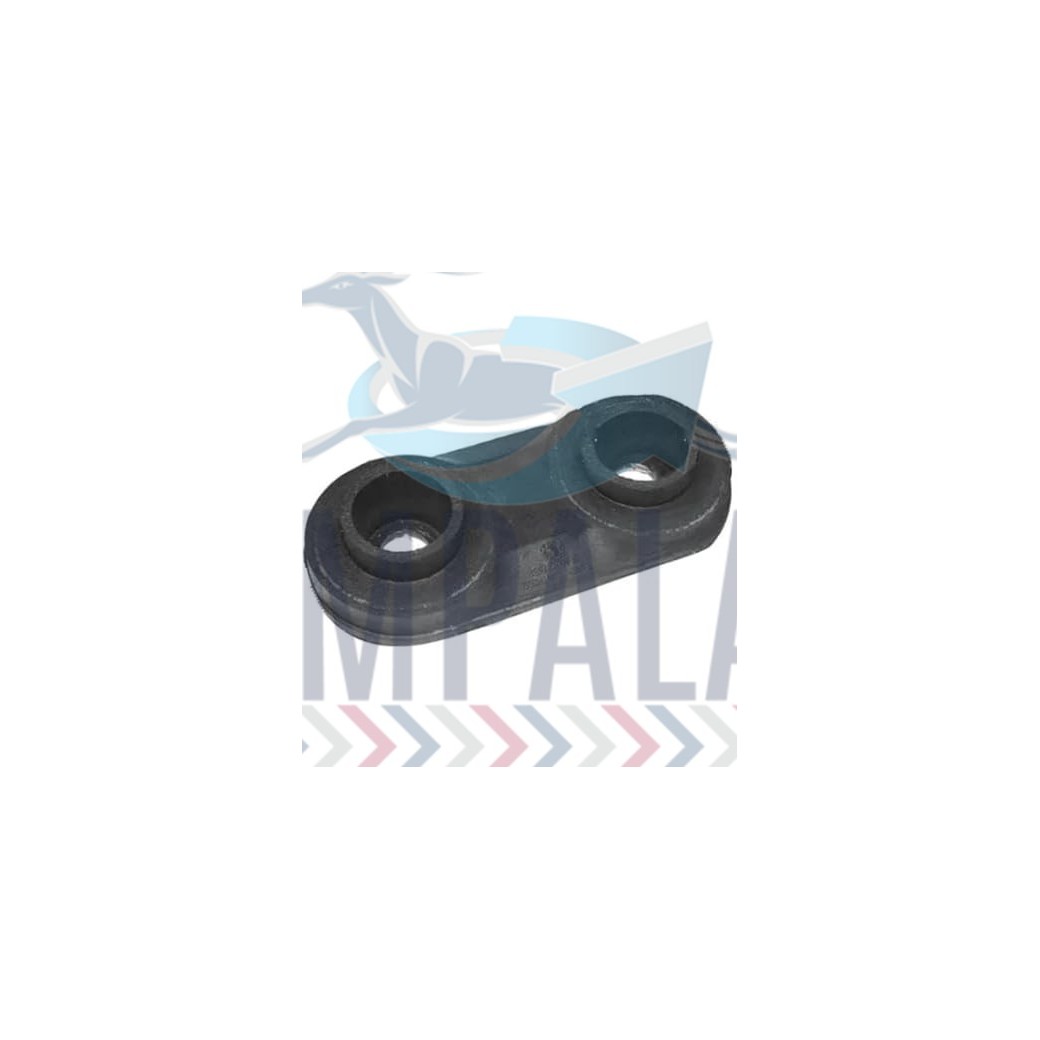Freightliner Argosy upper engine mount kit showing rubber isolator with steel mounting plates.