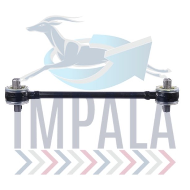 Freightliner heavy-duty suspension knuckle showing pivot points and forged linkage.