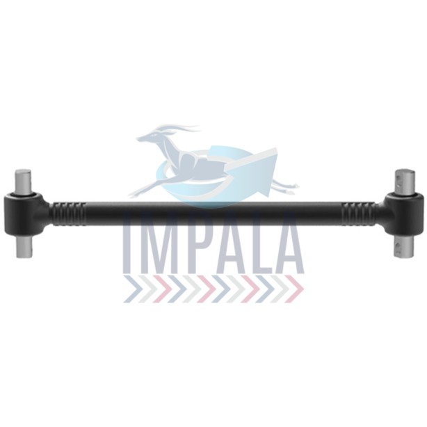 Freightliner heavy-duty suspension torque rod without knuckle showing straight forged linkage.