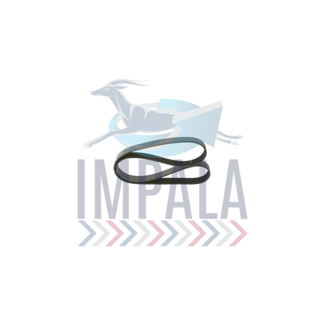 V-ribbed alternator belt for Volvo D9A engines in FM9 300 trucks.