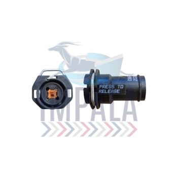 Freightliner Argosy 60 Ohm plug resistor with electrical connector terminals.