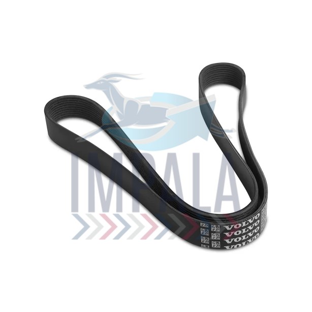 Volvo D13 engine V-ribbed fan belt Volvo D13 engine V-ribbed fan belt