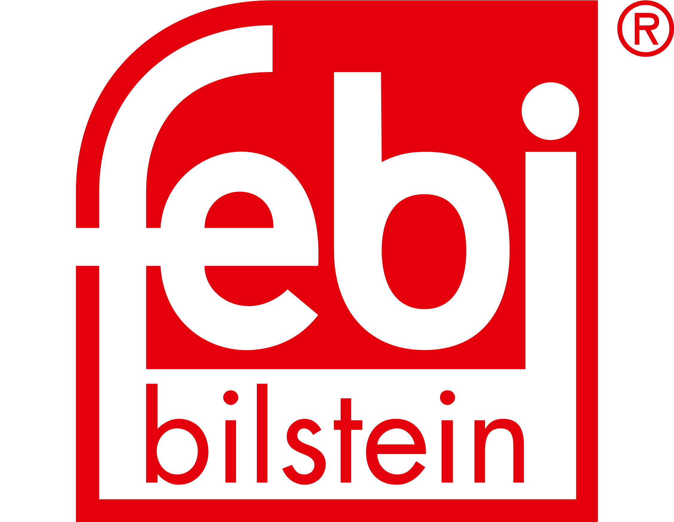 Febi Bilstein Logo in red and white